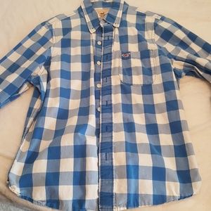Men's hollister flannel small